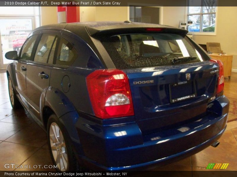 Deep Water Blue Pearl / Dark Slate Gray 2010 Dodge Caliber R/T