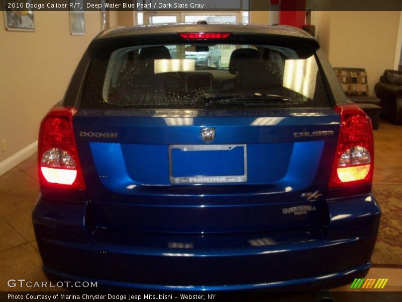 Deep Water Blue Pearl / Dark Slate Gray 2010 Dodge Caliber R/T