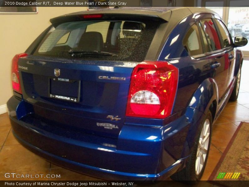 Deep Water Blue Pearl / Dark Slate Gray 2010 Dodge Caliber R/T