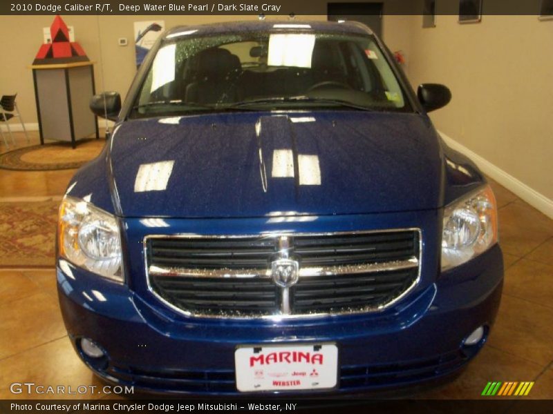Deep Water Blue Pearl / Dark Slate Gray 2010 Dodge Caliber R/T