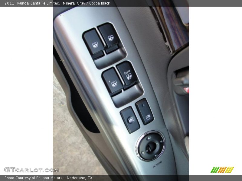 Mineral Gray / Cocoa Black 2011 Hyundai Santa Fe Limited