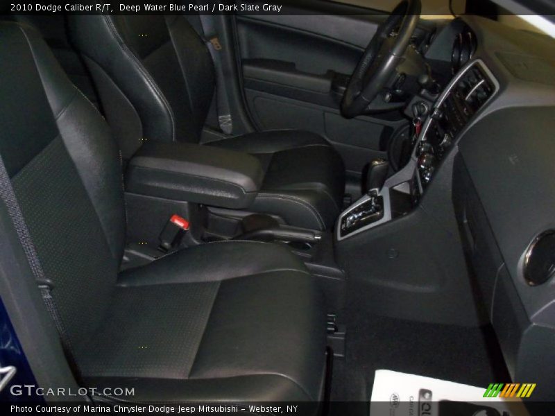 Deep Water Blue Pearl / Dark Slate Gray 2010 Dodge Caliber R/T