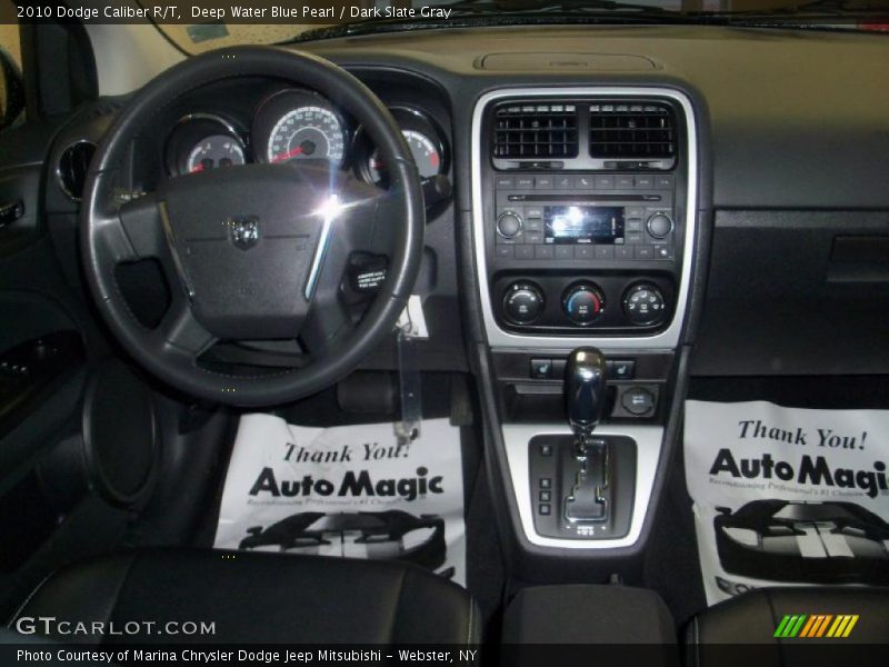 Deep Water Blue Pearl / Dark Slate Gray 2010 Dodge Caliber R/T