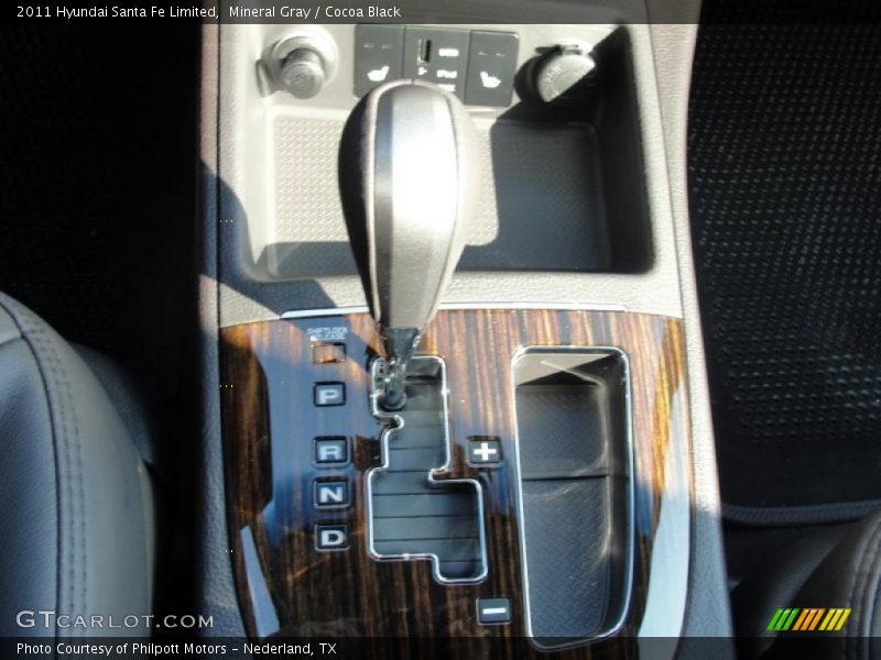  2011 Santa Fe Limited 6 Speed Shiftronic Automatic Shifter