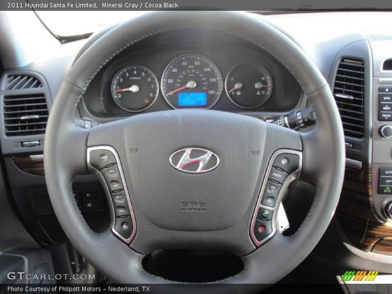  2011 Santa Fe Limited Steering Wheel