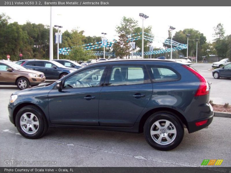 Barents Blue Metallic / Anthracite Black 2011 Volvo XC60 3.2
