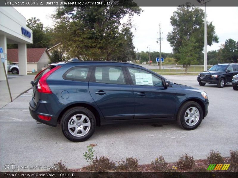 Barents Blue Metallic / Anthracite Black 2011 Volvo XC60 3.2