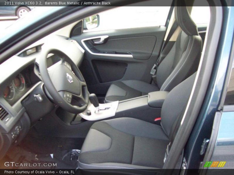 Barents Blue Metallic / Anthracite Black 2011 Volvo XC60 3.2