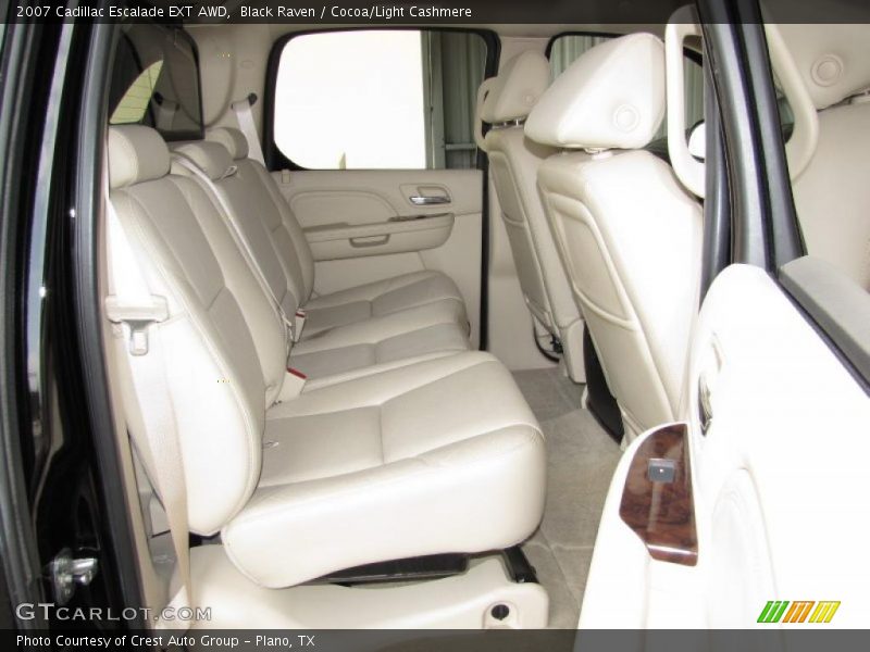 Black Raven / Cocoa/Light Cashmere 2007 Cadillac Escalade EXT AWD