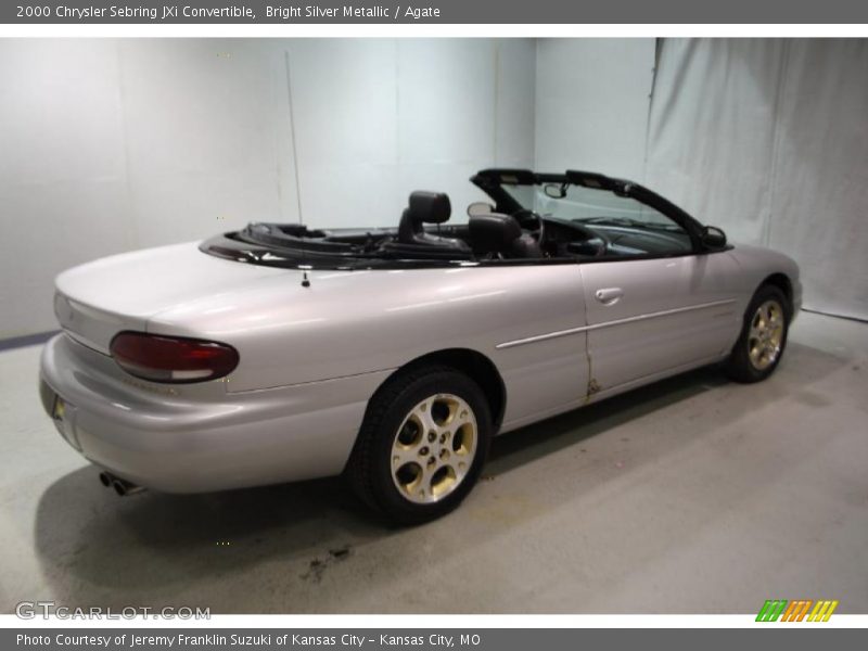Bright Silver Metallic / Agate 2000 Chrysler Sebring JXi Convertible