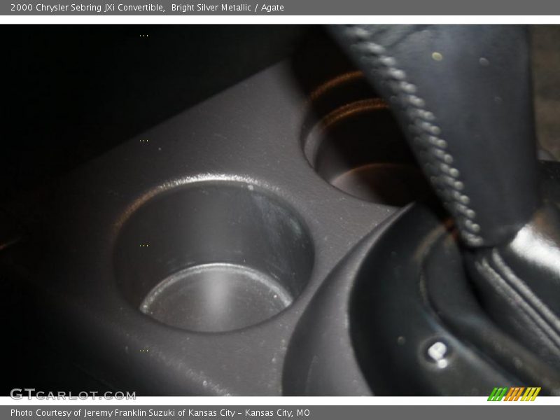 Bright Silver Metallic / Agate 2000 Chrysler Sebring JXi Convertible