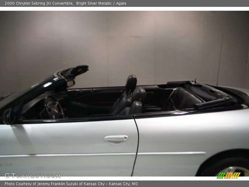Bright Silver Metallic / Agate 2000 Chrysler Sebring JXi Convertible