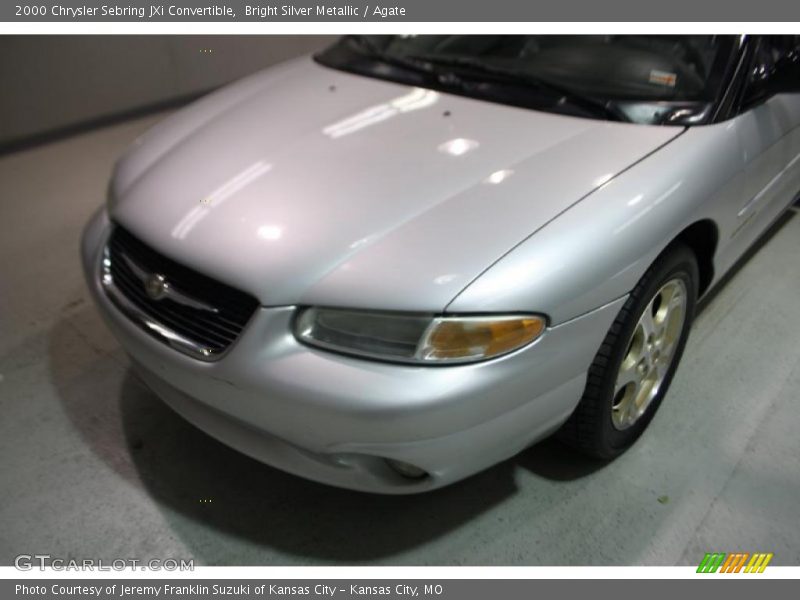 Bright Silver Metallic / Agate 2000 Chrysler Sebring JXi Convertible