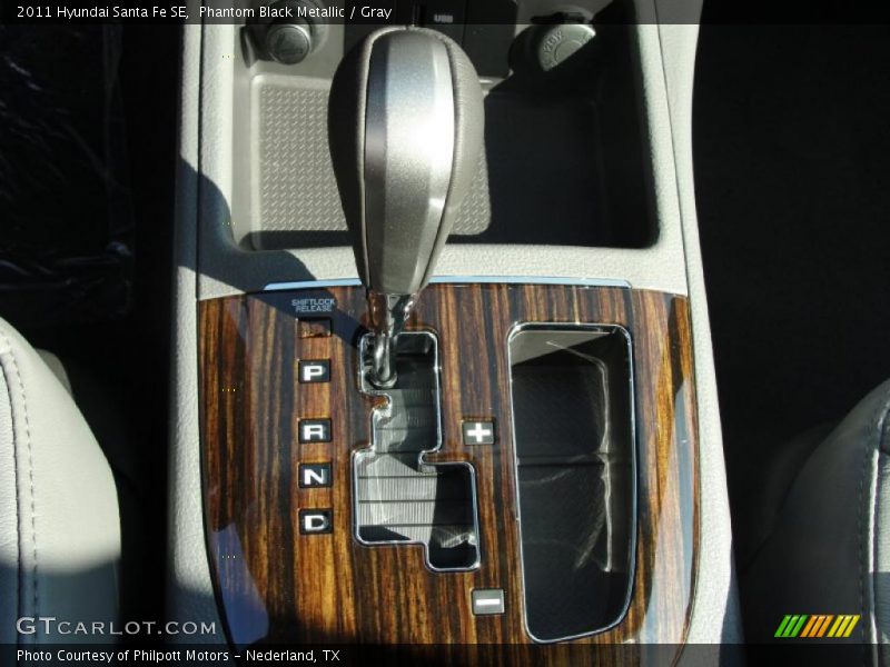  2011 Santa Fe SE 6 Speed Shiftronic Automatic Shifter