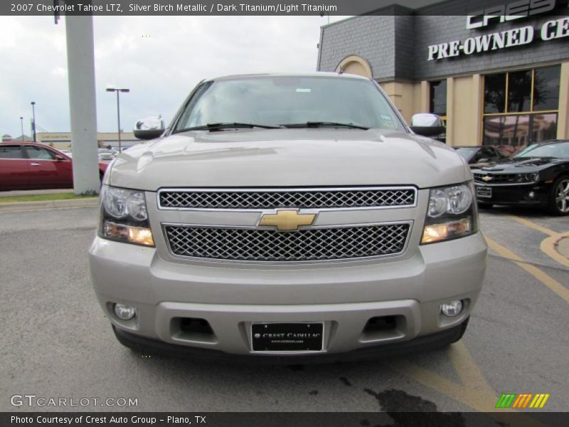 Silver Birch Metallic / Dark Titanium/Light Titanium 2007 Chevrolet Tahoe LTZ