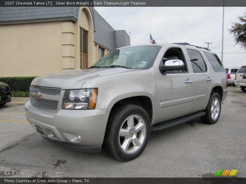 Silver Birch Metallic / Dark Titanium/Light Titanium 2007 Chevrolet Tahoe LTZ