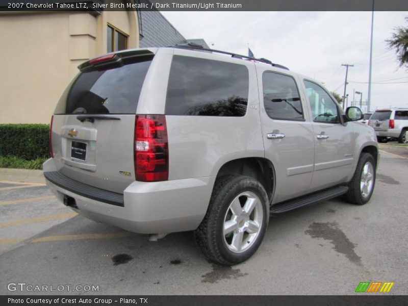 Silver Birch Metallic / Dark Titanium/Light Titanium 2007 Chevrolet Tahoe LTZ