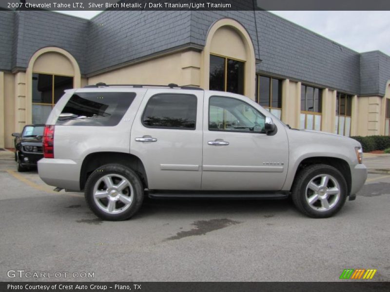 Silver Birch Metallic / Dark Titanium/Light Titanium 2007 Chevrolet Tahoe LTZ