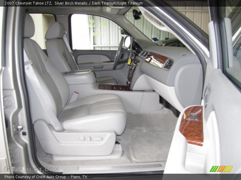 Silver Birch Metallic / Dark Titanium/Light Titanium 2007 Chevrolet Tahoe LTZ