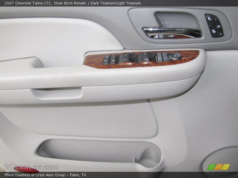 Silver Birch Metallic / Dark Titanium/Light Titanium 2007 Chevrolet Tahoe LTZ