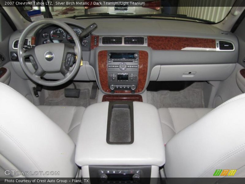 Silver Birch Metallic / Dark Titanium/Light Titanium 2007 Chevrolet Tahoe LTZ