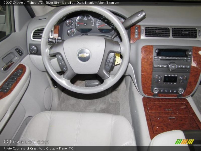 Silver Birch Metallic / Dark Titanium/Light Titanium 2007 Chevrolet Tahoe LTZ