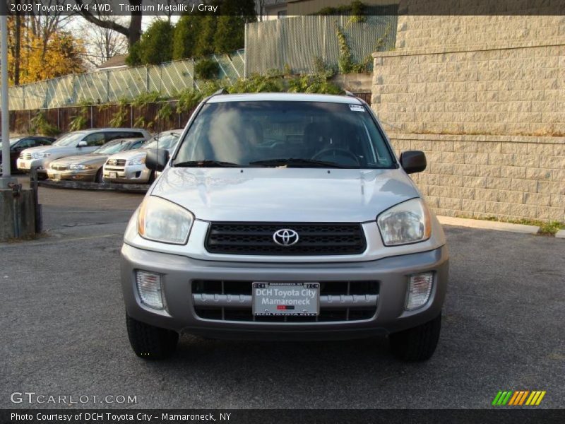 Titanium Metallic / Gray 2003 Toyota RAV4 4WD