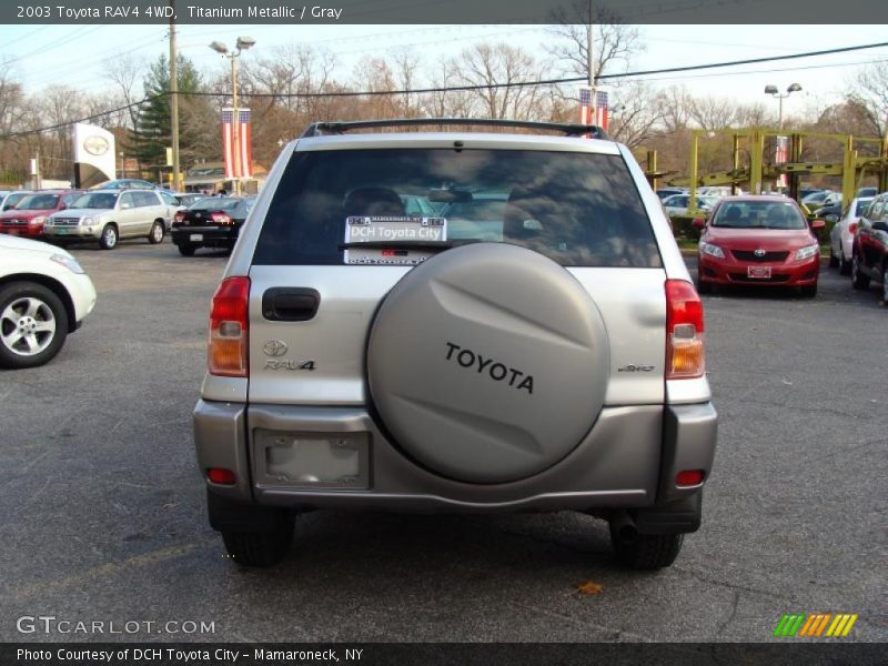 Titanium Metallic / Gray 2003 Toyota RAV4 4WD
