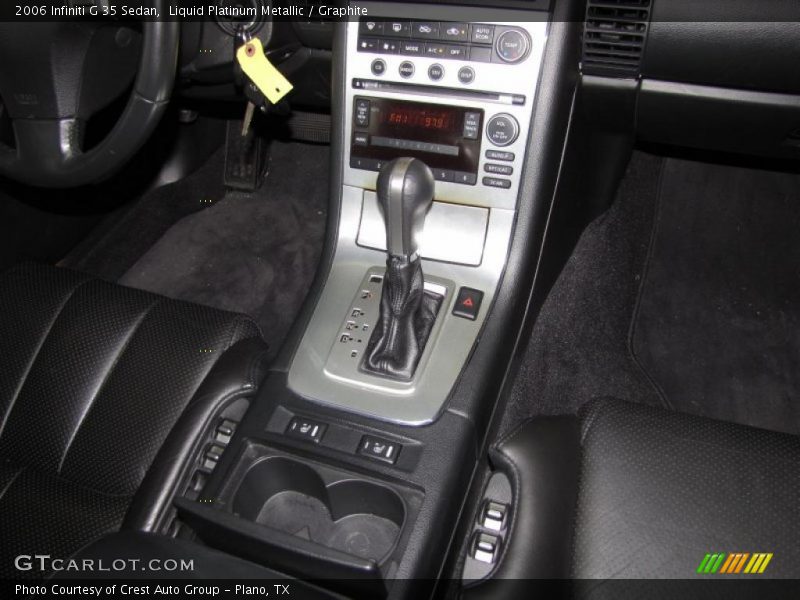 Liquid Platinum Metallic / Graphite 2006 Infiniti G 35 Sedan