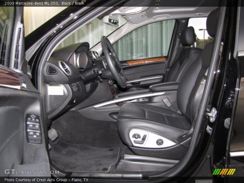  2009 ML 350 Black Interior