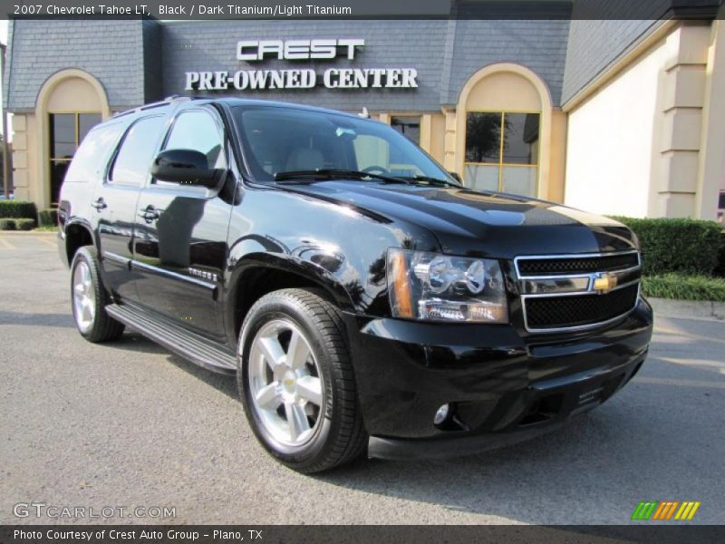 Black / Dark Titanium/Light Titanium 2007 Chevrolet Tahoe LT