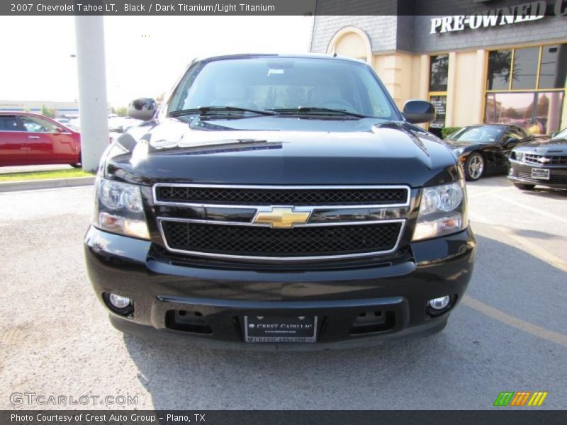 Black / Dark Titanium/Light Titanium 2007 Chevrolet Tahoe LT