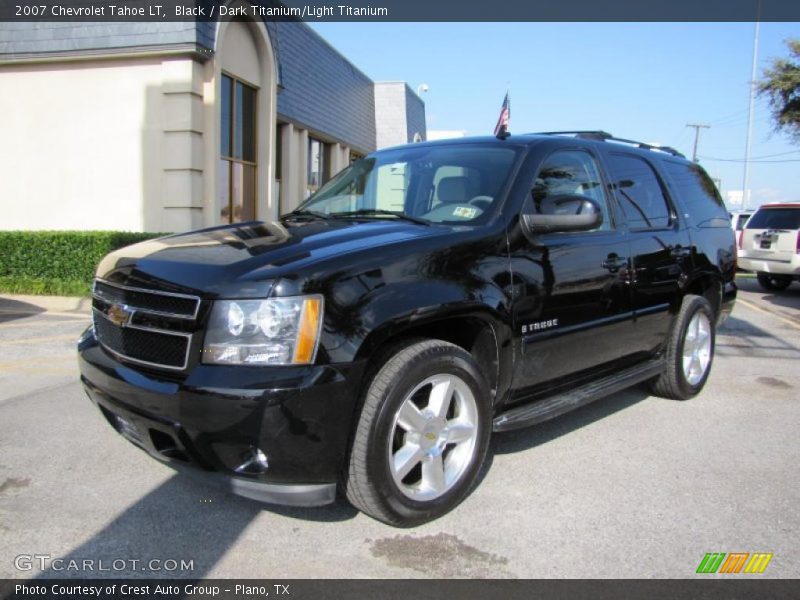 Black / Dark Titanium/Light Titanium 2007 Chevrolet Tahoe LT