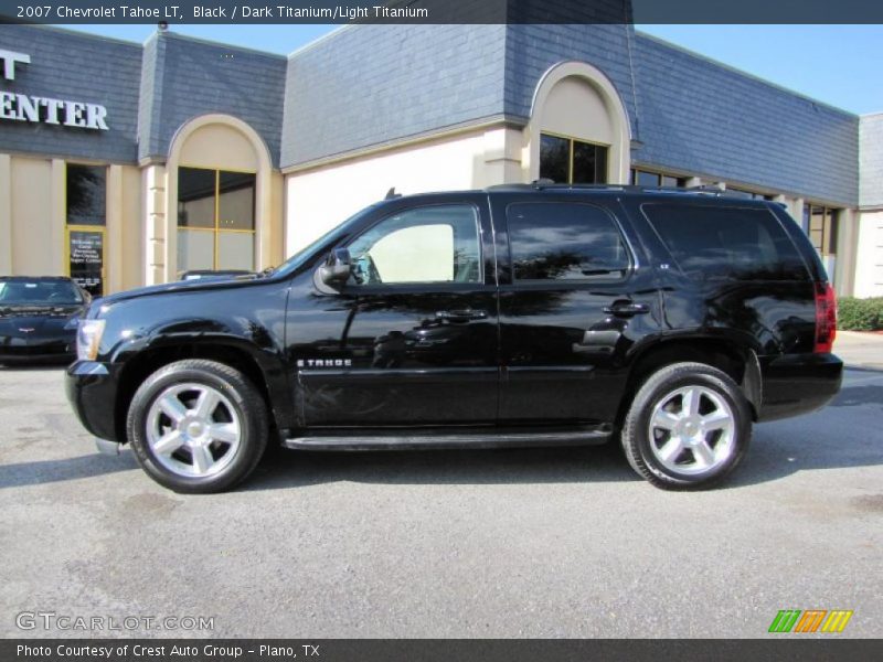 Black / Dark Titanium/Light Titanium 2007 Chevrolet Tahoe LT