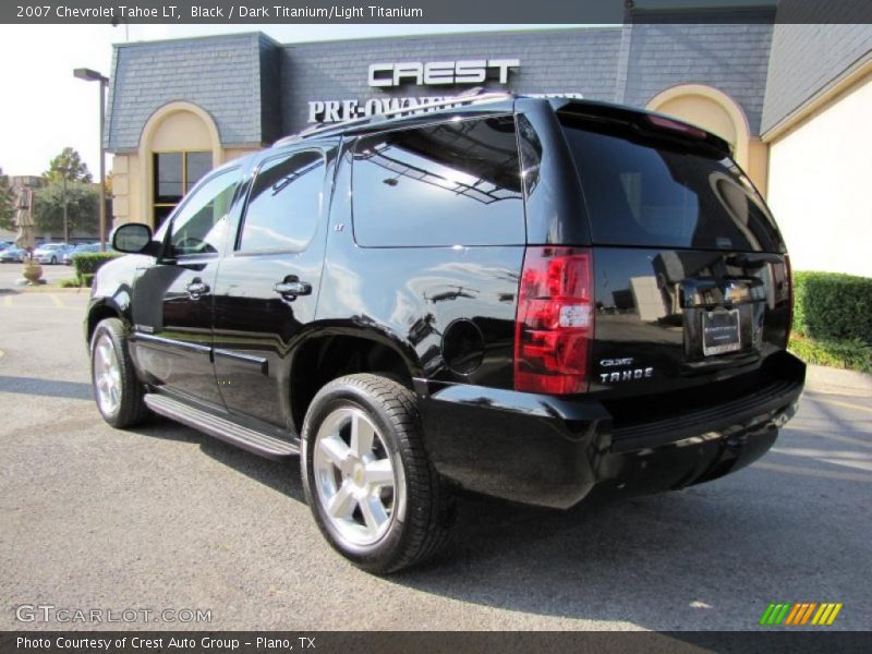 Black / Dark Titanium/Light Titanium 2007 Chevrolet Tahoe LT