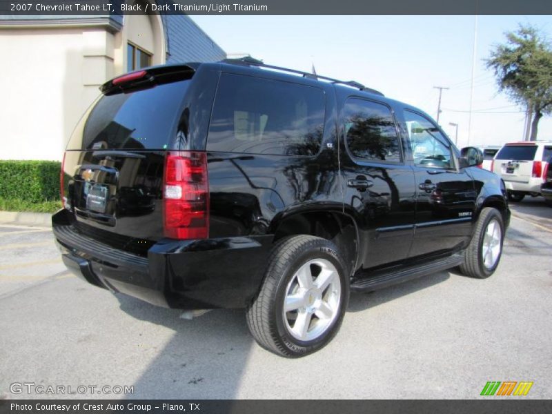 Black / Dark Titanium/Light Titanium 2007 Chevrolet Tahoe LT