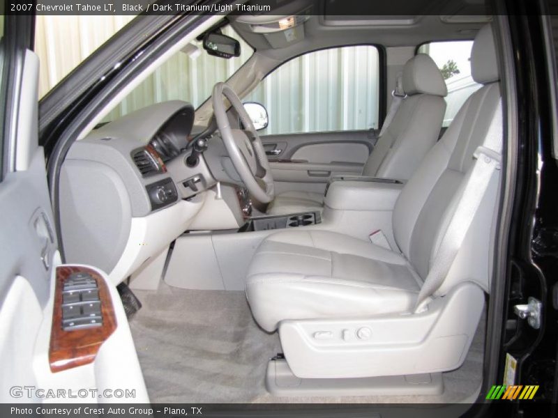Black / Dark Titanium/Light Titanium 2007 Chevrolet Tahoe LT