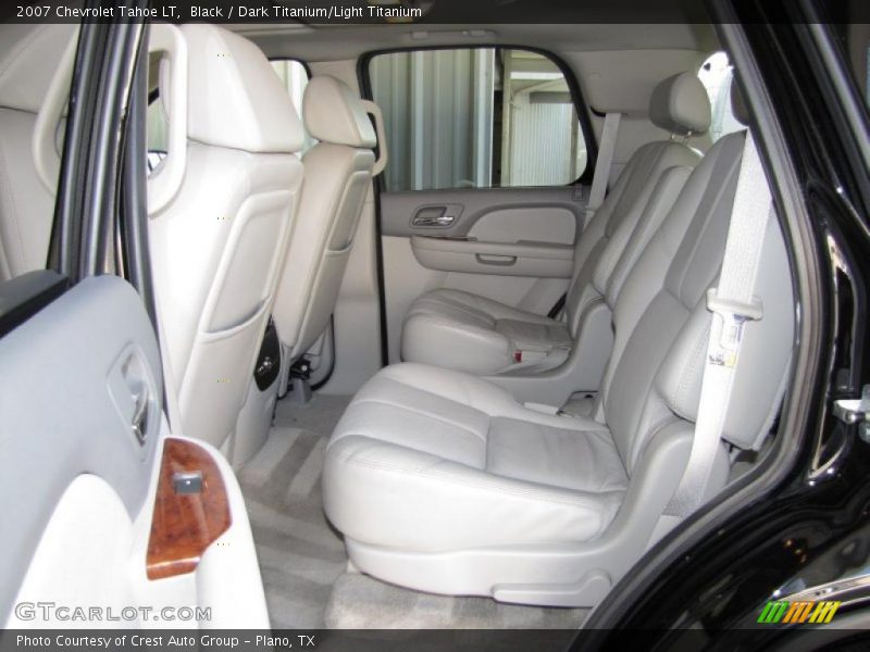 Black / Dark Titanium/Light Titanium 2007 Chevrolet Tahoe LT