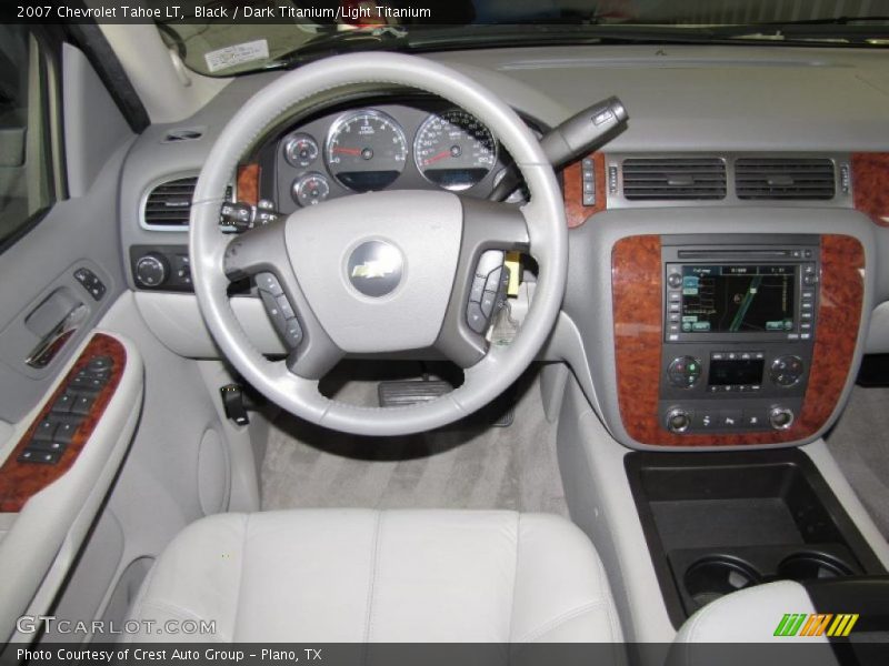 Black / Dark Titanium/Light Titanium 2007 Chevrolet Tahoe LT