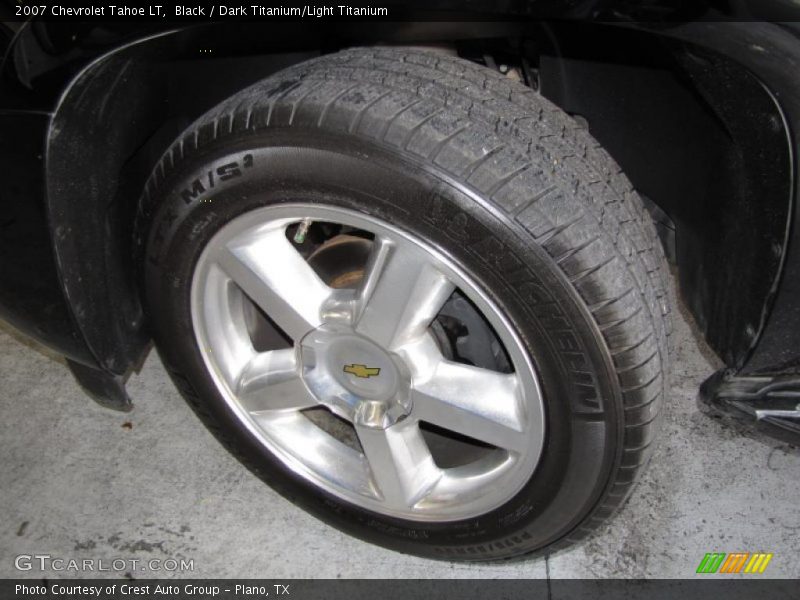Black / Dark Titanium/Light Titanium 2007 Chevrolet Tahoe LT