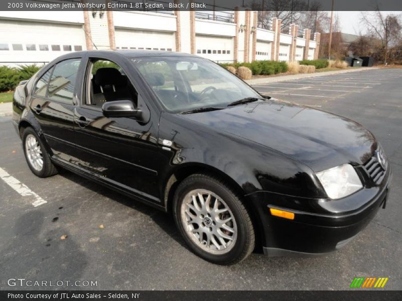 Front 3/4 View of 2003 Jetta Wolfsburg Edition 1.8T Sedan