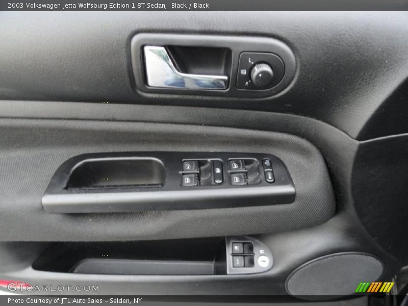Black / Black 2003 Volkswagen Jetta Wolfsburg Edition 1.8T Sedan