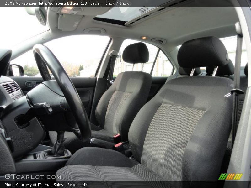  2003 Jetta Wolfsburg Edition 1.8T Sedan Black Interior