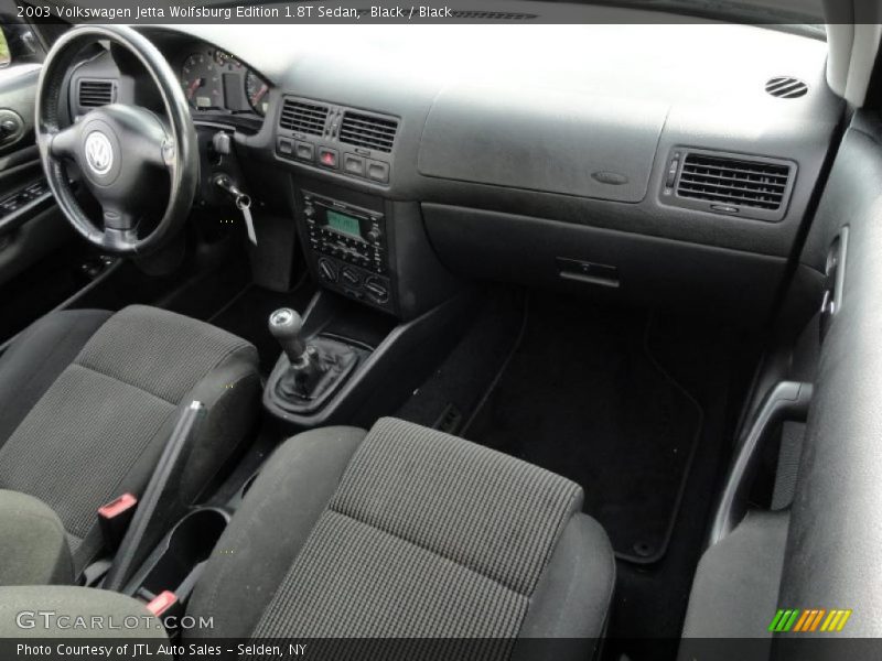  2003 Jetta Wolfsburg Edition 1.8T Sedan Black Interior