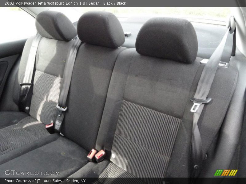 Black / Black 2003 Volkswagen Jetta Wolfsburg Edition 1.8T Sedan