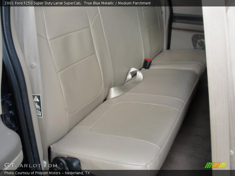  2001 F250 Super Duty Lariat SuperCab Medium Parchment Interior