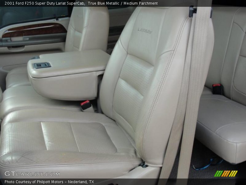  2001 F250 Super Duty Lariat SuperCab Medium Parchment Interior