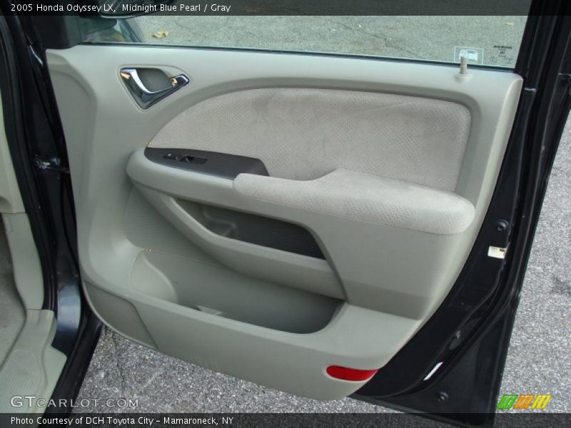 Midnight Blue Pearl / Gray 2005 Honda Odyssey LX