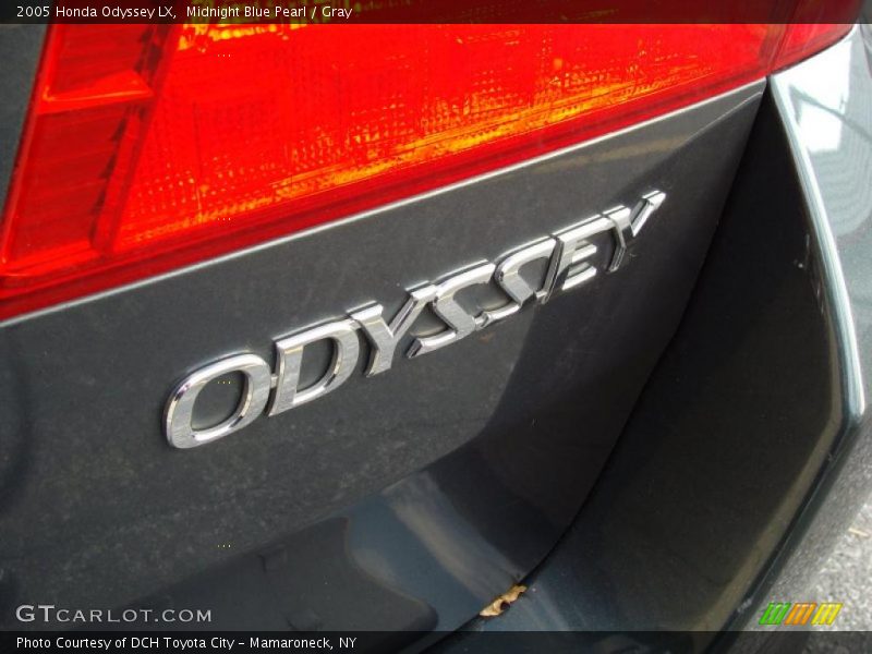 Midnight Blue Pearl / Gray 2005 Honda Odyssey LX