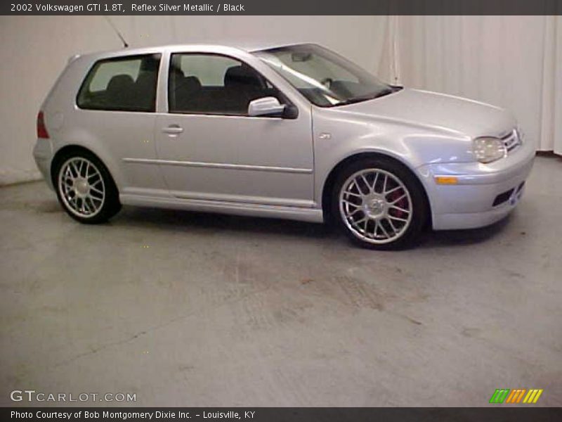 Reflex Silver Metallic / Black 2002 Volkswagen GTI 1.8T